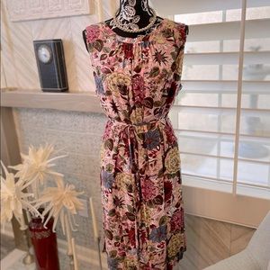 LOFT Plus floral shift dress